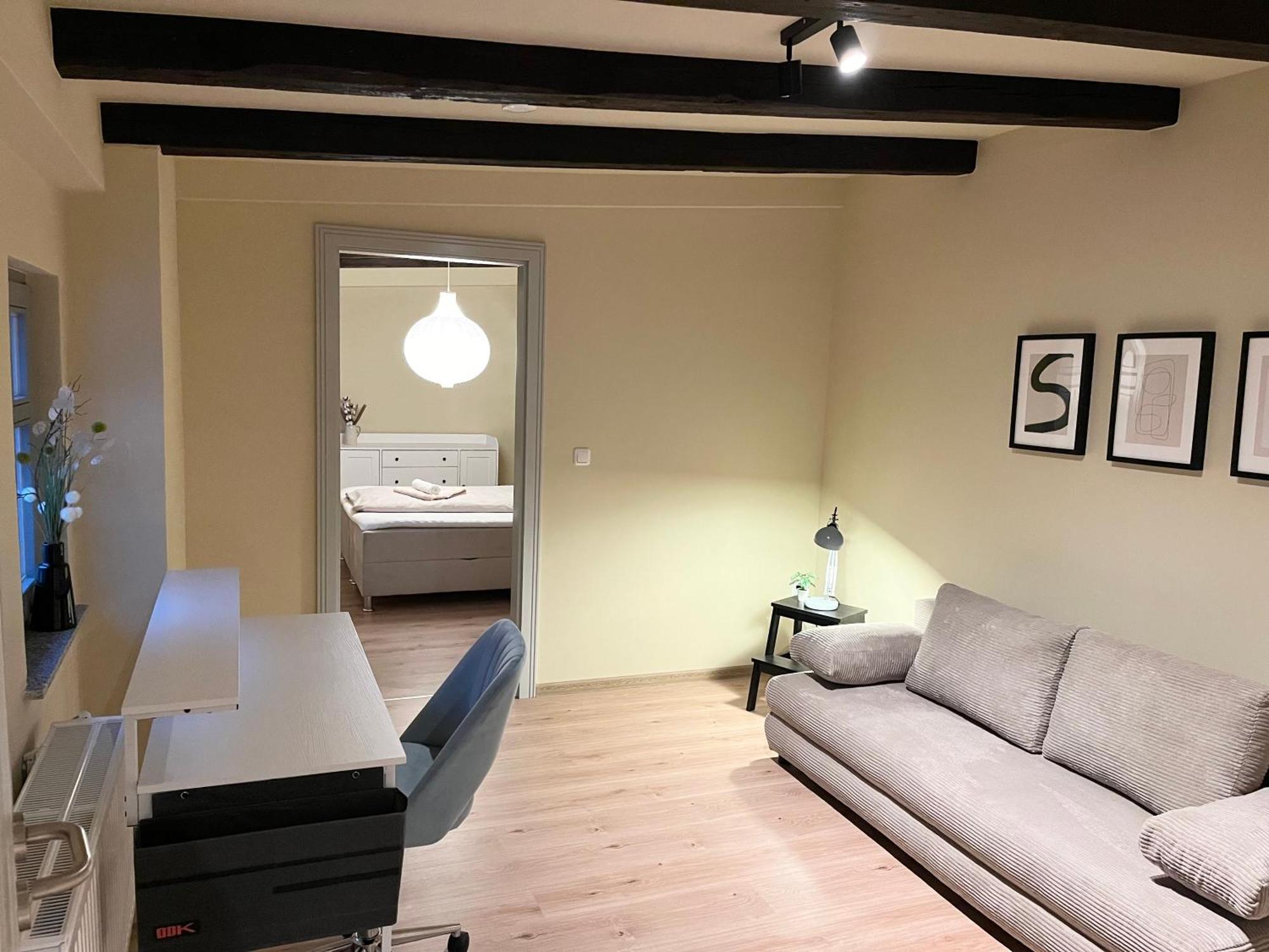 Apartment Idyllisch Zentral - Grosses Mit Historischem Flair Und Bergpanorama Loebau